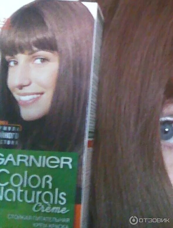 Отзыв о Крем-краска для волос Garnier Color & Shine Достойная замена уже приевше