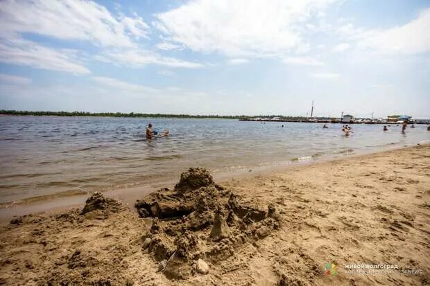 Пляж на Тулака готовят к официальному открытию - Новости Волгограда и Волгоградс