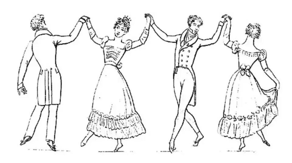 Люди на балу рисунок. Мазурка 19 век. Мазурка бал 19 век. Полонез-мазурка схема танца. Бальные танцы 19 века мазурка.