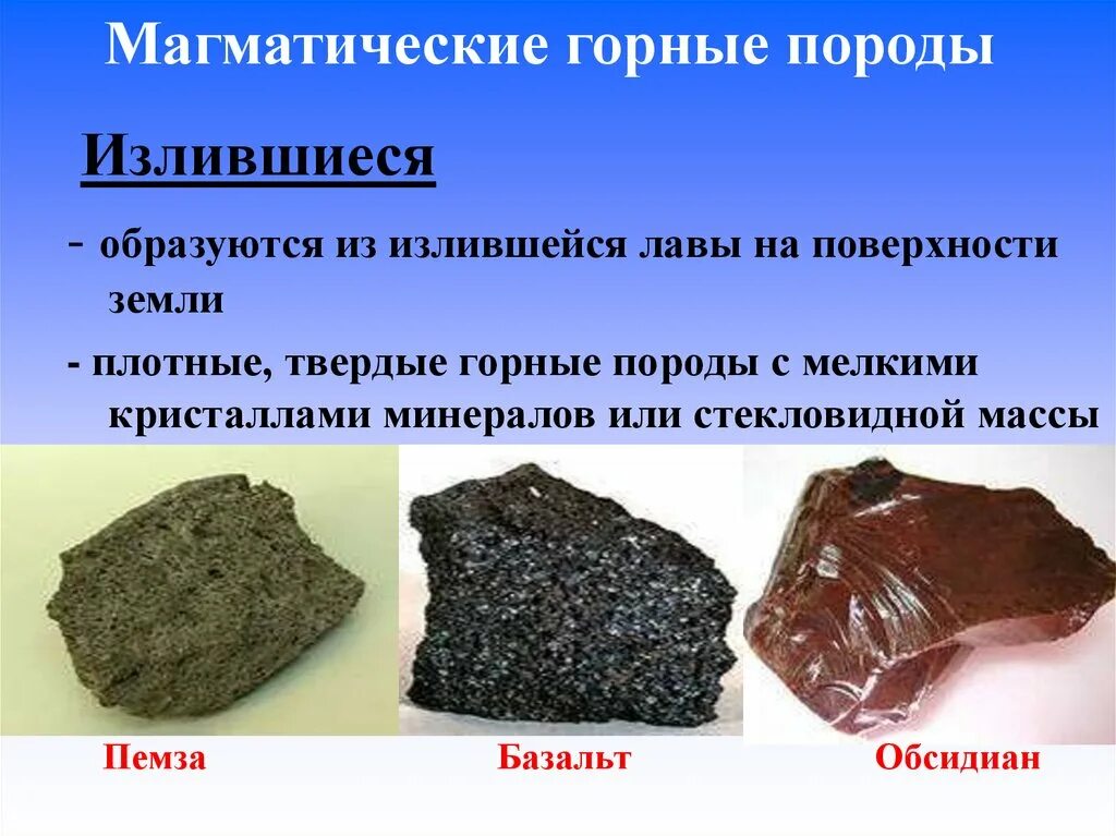 Класс магматических горных пород. Магматические минералы излившиеся. Магматические изверженные горные породы. Магматические горные породы "излившиеся магма". Излившиеся плотные горные породы магматические.