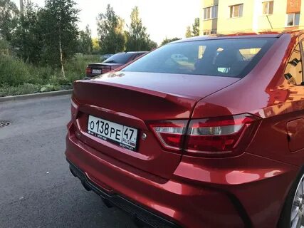 Спойлер на весту