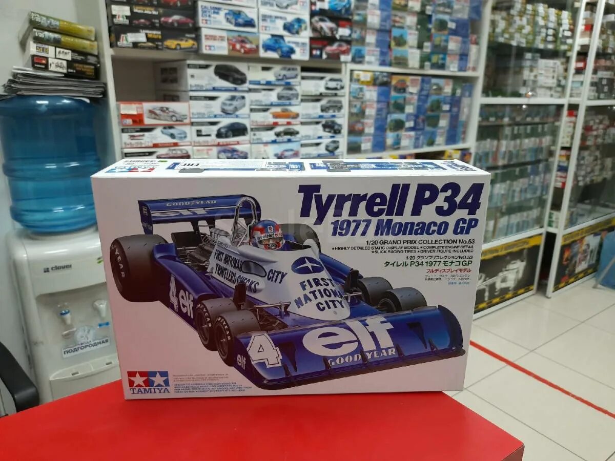 P34 18. Tamiya tyrrell p34 1/20. tamiya tyrrell p34 1977. 20053 tyrrell p34 1977 monaco gp. tamiya 20053 комплекты моделей elf team tyrrell p34.