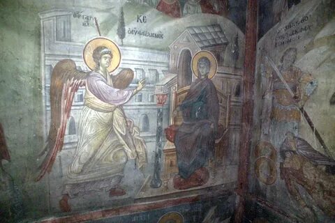 Благовещение фреска