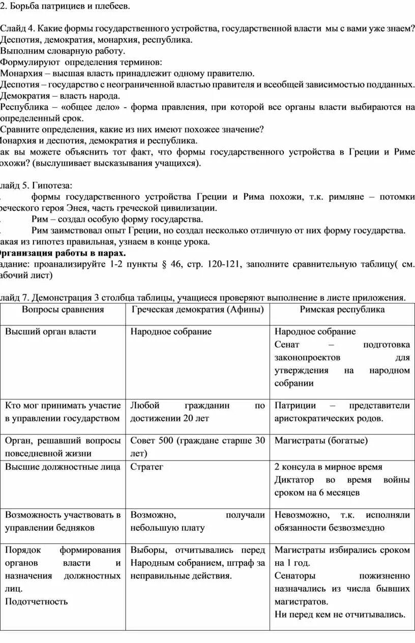 Где была борьба патрициев и плебеев. Где была борьба патрициев и плебеев