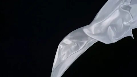 Flowing white