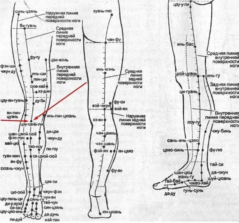 Точки акупунктуры на ногах изображение. Акупунктура точки на ногах. Схема акупунктура ноги нижней конечности. Акупунктурные точки на правой ноге. Значение правой ноги