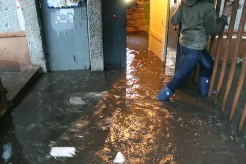 Затопления подъезд