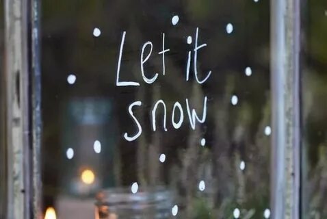 It snow yesterday