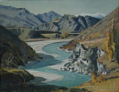 Winding river