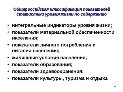 Интегральные показатели уровня качества