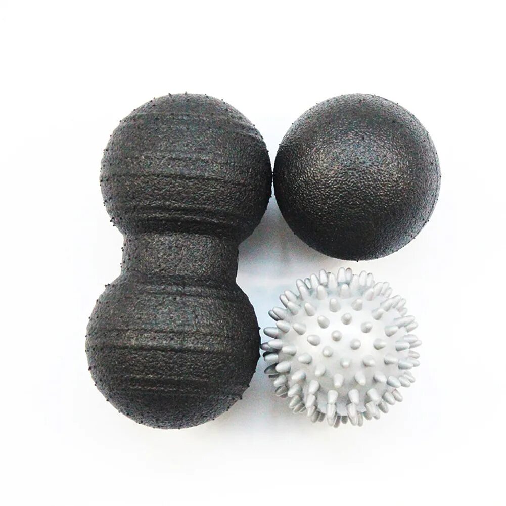 Комплект массажных мячей KINERAPY massage Ball, 3 шт. Массажный мяч EPP. Массажный шар Декатлон. Массажный мячик Декатлон.