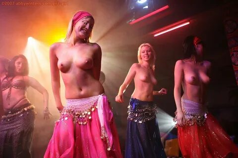 Topless Arabic Dance.