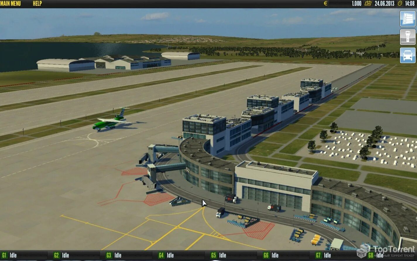 Airport simulator