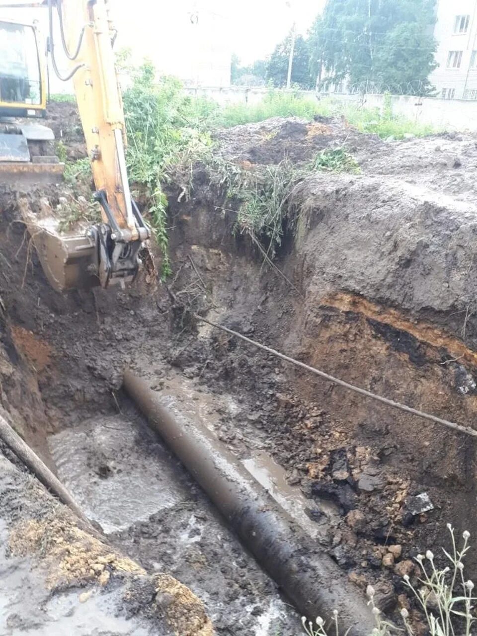 Уровень воды в тамбове сегодня. Водоканал Тамбов. Коммунальная авария на череповецкой. Отсутствие воды.