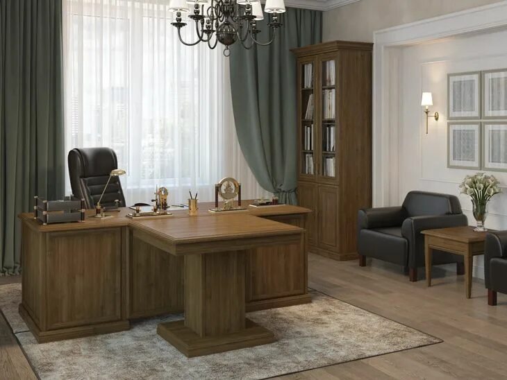 Цветовая гамма кабинета руководителя женщины Кабинет руководителя Приоритет купить в Москве по низкой цене Альфа-М