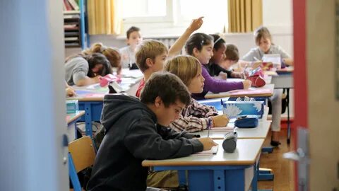 Сколько учатся во франции в школе