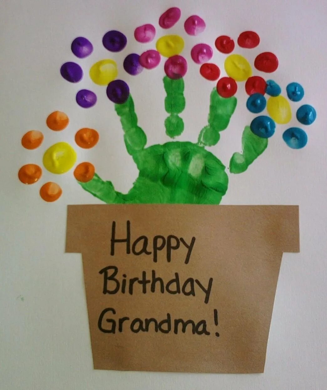 Подарок бабушке от ребенка. Поделка открытка. Поделки на день рождения. Поделка бабушке на день рождения.