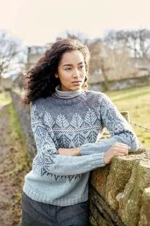 She knits