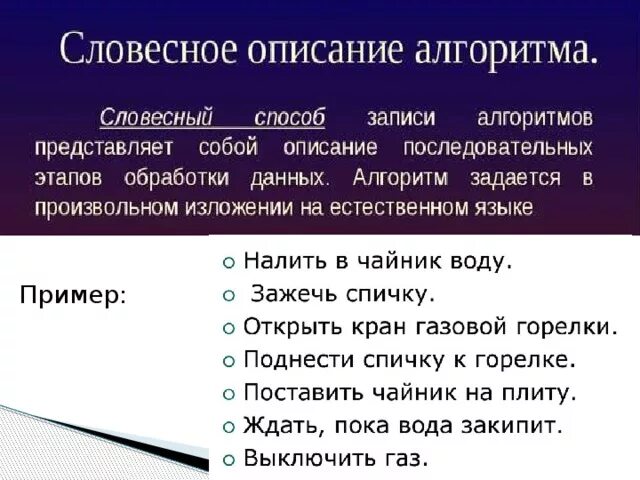 Урок по теме "Алгоритм и его исполнители", 9 класс