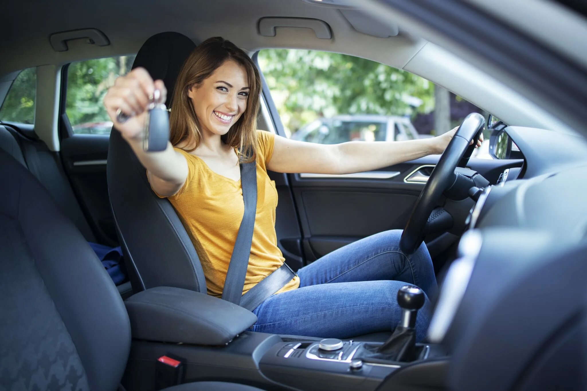 Learn to drive a car