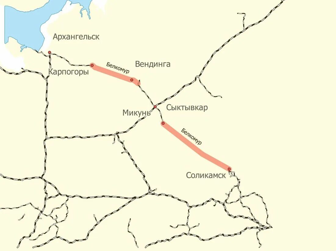 Микунь маршрут