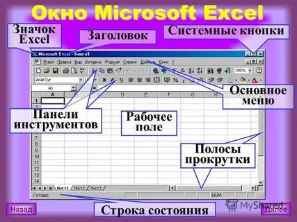 Системные кнопки
