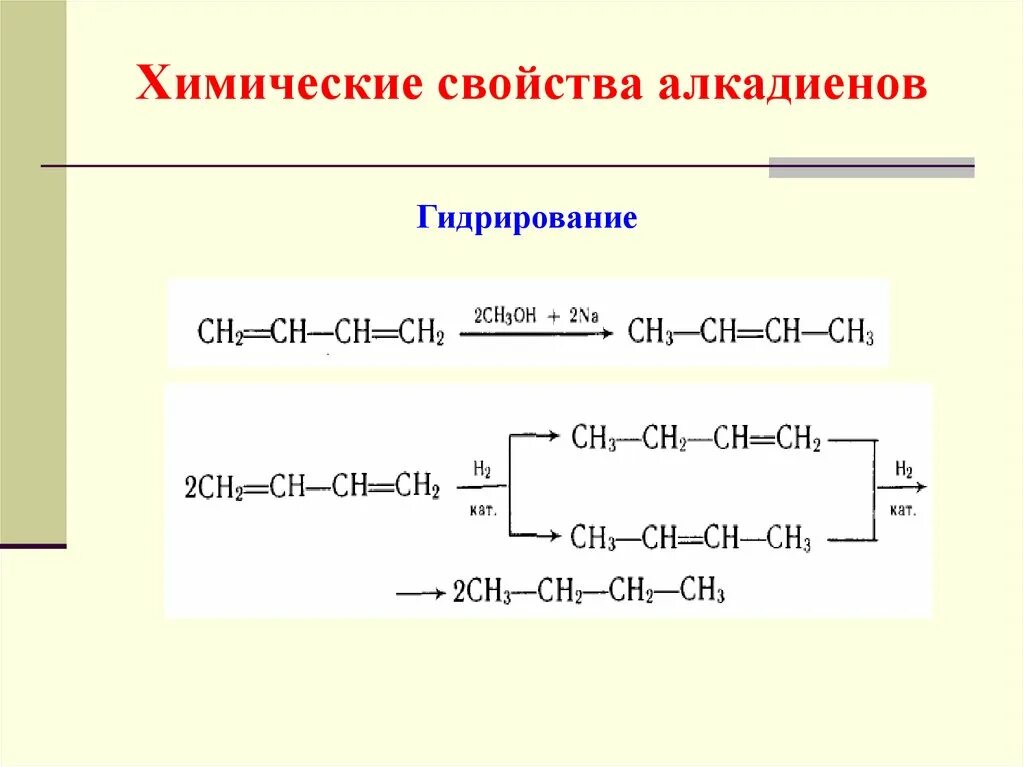 Диен алкан. Каталитическое гидрирование алкадиенов. 1.2 Присоединение алкадиенов гидрирование. Реакция присоединения алкадиенов формула. 1 4 Присоединение алкадиенов.