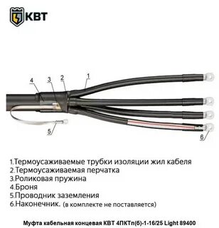 Муфта концевая 16