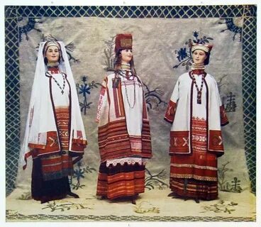 Рязанский народный костюм женский