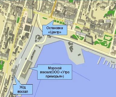 Гостиницы владивостока на карте
