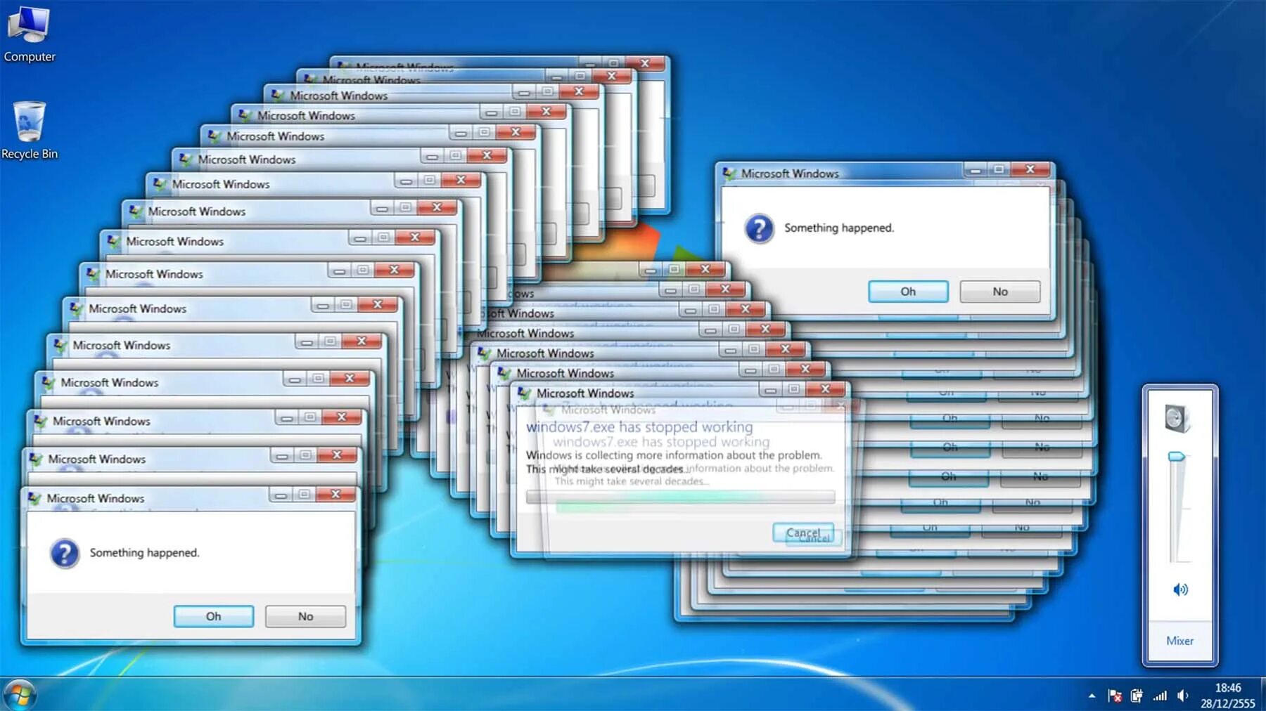Windows error sound. Куча ошибок windows. много ошибок виндовс 7. виндовс 7 exe. ошибка [レッドゾーン].