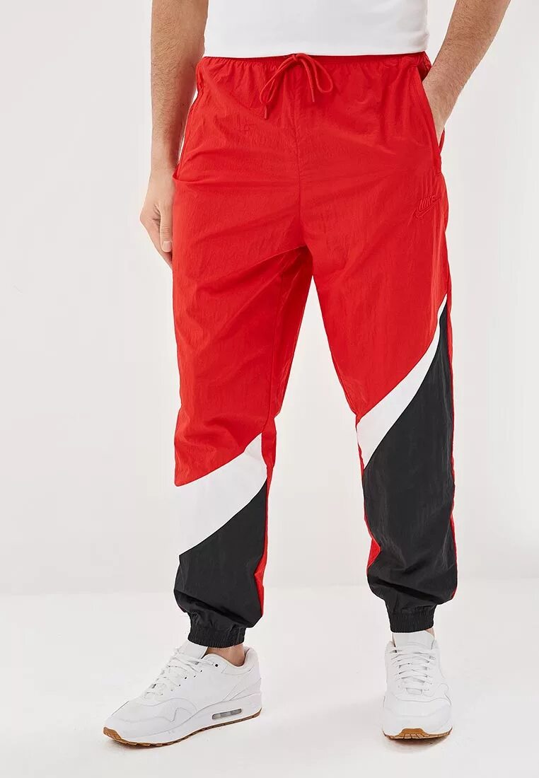 Спортивные штаны бело черные. Штаны Nike NSW hbr Pant WVN stmt. Брюки спортивные Nike ar9894. Мужские спортивные брюки Nike 2xl ar9894-010. Спортивные штаны найк мужские красные.