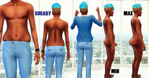 Male Body Presets - Mango, Kiwis, Lime, Banana & Bubblegum Bubble-Butts by Whibby Gaylord.