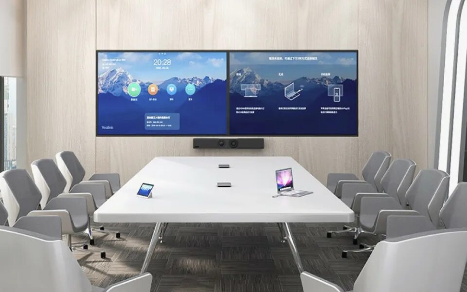 Вкс экран. Терминал вкс meetingeye 600,. yealink m600. yealink meetingeye 600 m600-0010. видеоконференцсвязь yealink.