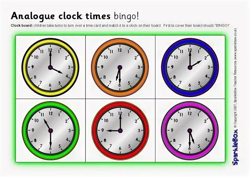 We can the 3 o clock