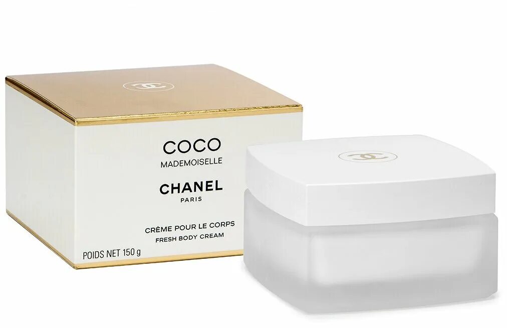 Купить крем шанель. Крем фрэш для тела Шанель 150. Coco Mademoiselle Chanel Creme pour le Corps body Cream. Крем Шанель pour le Corps. Шанель крем для тела парфюмированный.