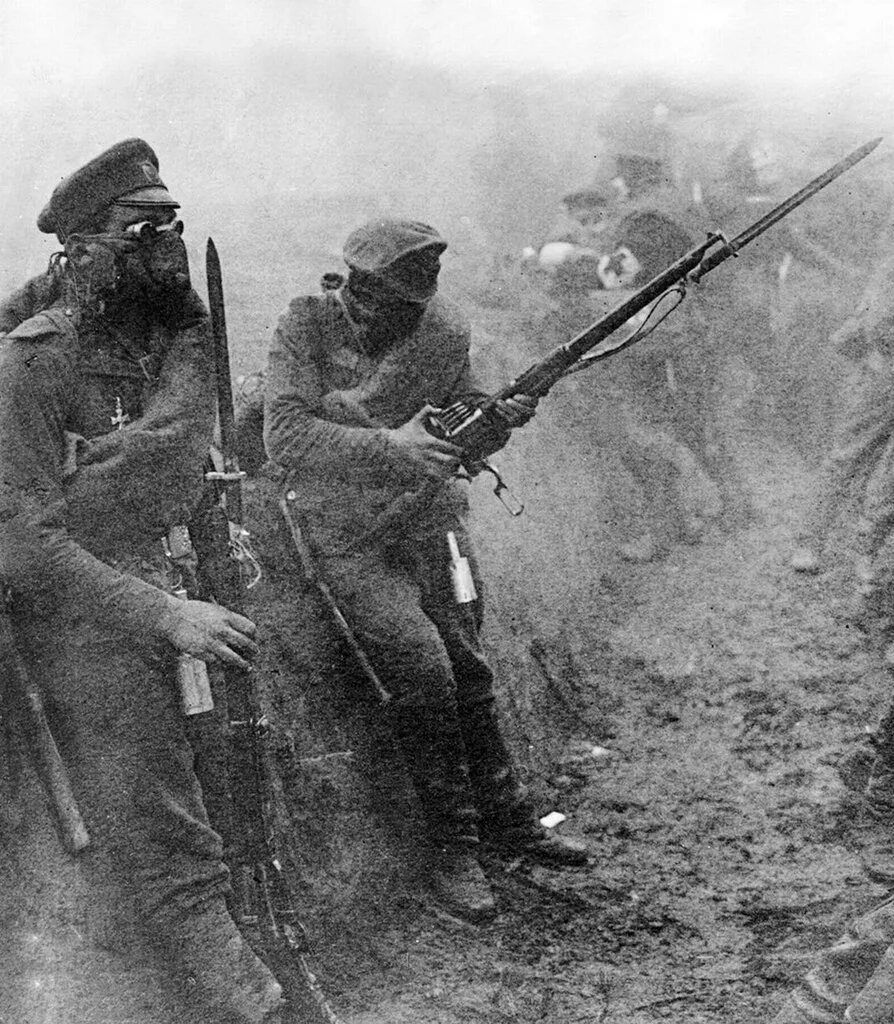 Атака мертвецов в первой. Газовая атака 1915 мертвецов.