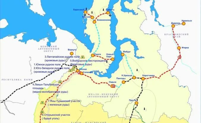 Проезд в янао