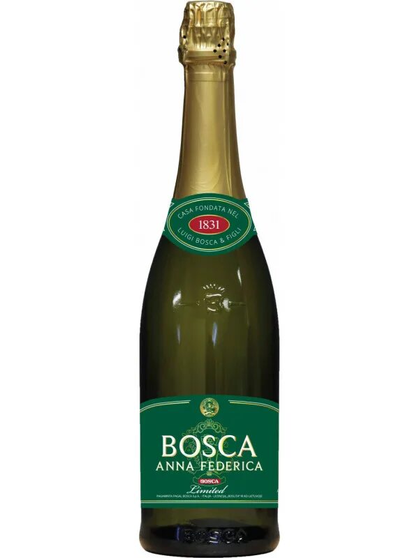 Вино игристое Bosca Anna Federica. Bosca Anna Federica Limited шампанское.