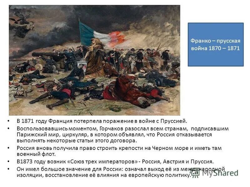 Почему япония потерпела поражение. Причины Франко-прусской войны 1870-1871.