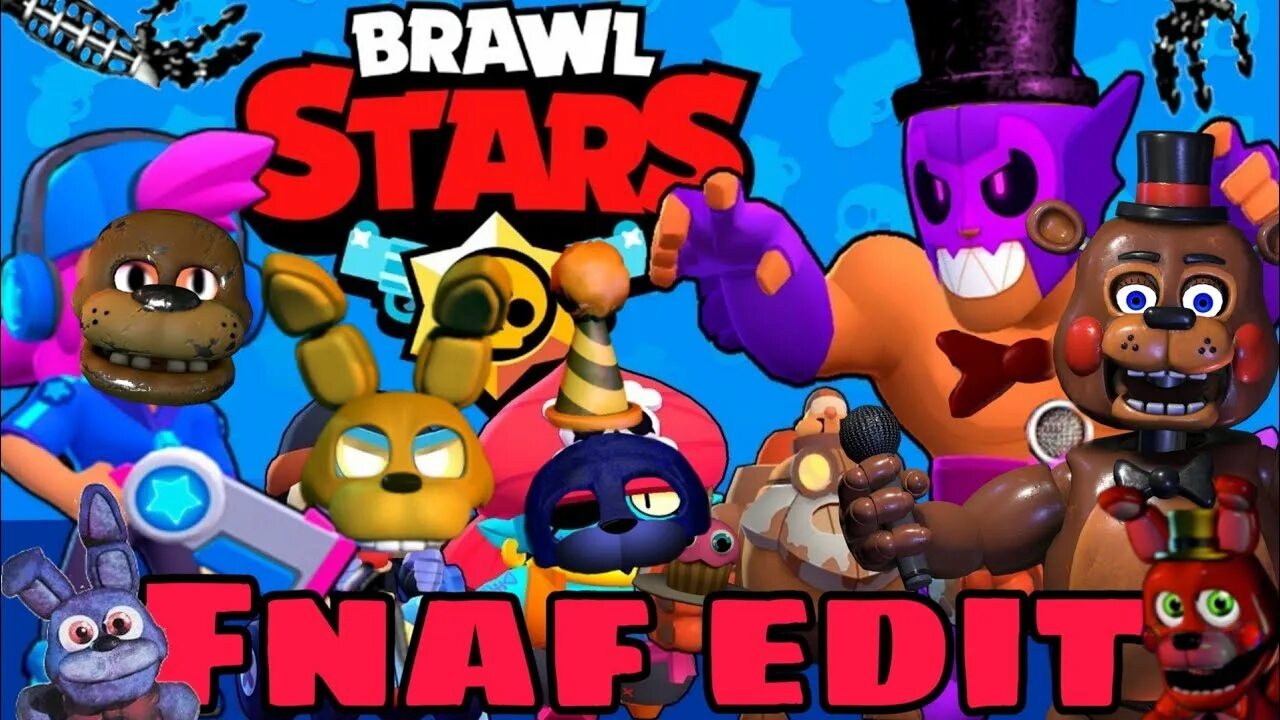 Fnaf brawl. FNAF Brawl Stars. Brawl Stars ФНАФ. Brawl Stars АНИМАТРОНИКИ. БРАВЛ ФНАФ мод.