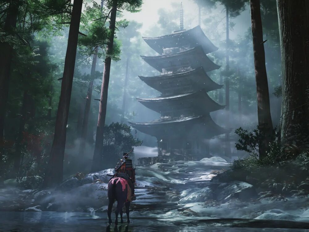 Ghost of tsushima pc system requirements. Ghost of Tsushima — Самурай. Томоэ призрак Цусимы. Призрак Цусимы арт. Арт Самурай призрак Цусимы.