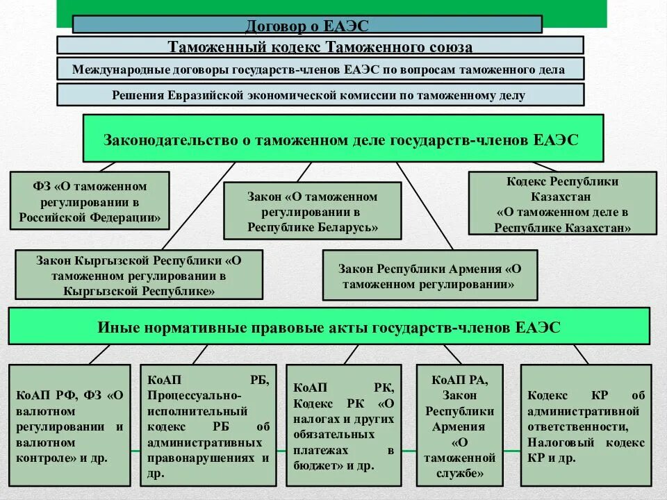 Международно правовое регулирование сотрудничества государств. Таможенное регулирование в евразийском экономическом союзе. структура таможенного законодательства еаэс. структура таможенного регулирования. таможенное законодательство евразийского экономического союза.