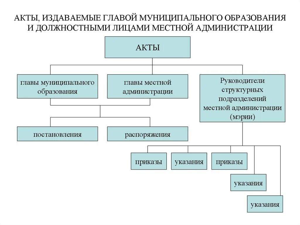 Законодательные акты местного самоуправления. Правовые акты главы муниципального образования. Акты местной администрации муниципального образования. Правовые акты местной администрации. Глава муниципального образования издает:.