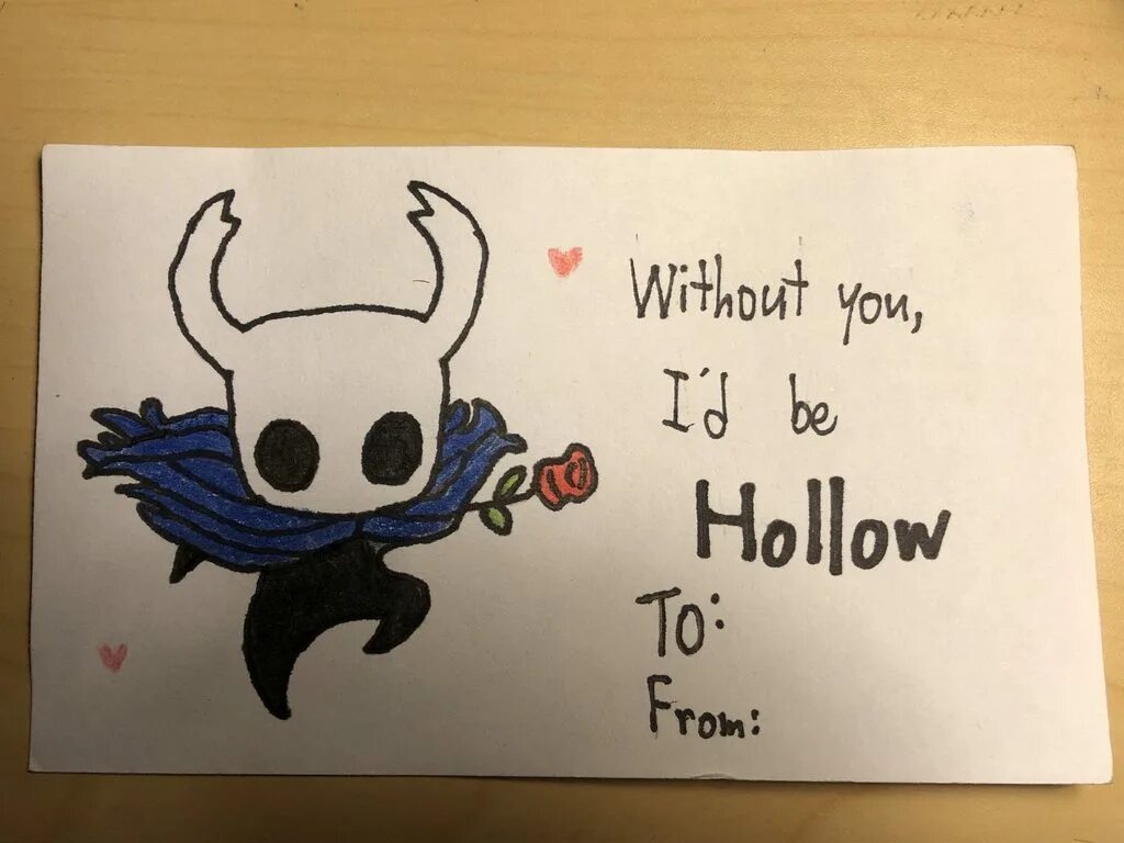 One s cards. Hollow Knight Valentine Card. Valentine Card разочарование.