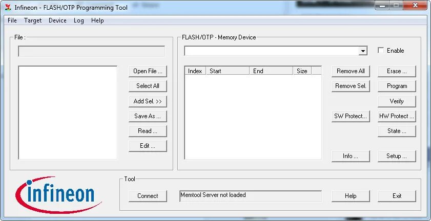 Infineon MEMTOOL V4.6. Infineon MEMTOOL 4.9. Infineon 3 программа. Infineon b59233 подключение. Flash programming