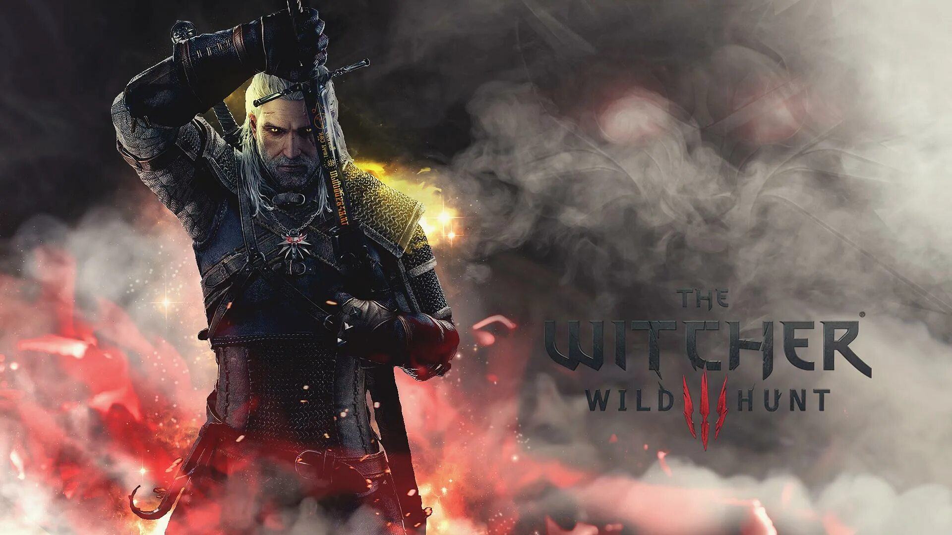 ведьмак 3 дикая охота обложка 1920x1080. The witcher 3 wild hunt. ведьмак 3 постер. The witcher 3 геральт и цири. ведьмак 3 дикая охота геральт.