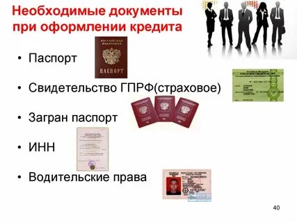 Обязательные документы человека