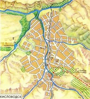 Улица садовая кисловодск на карте