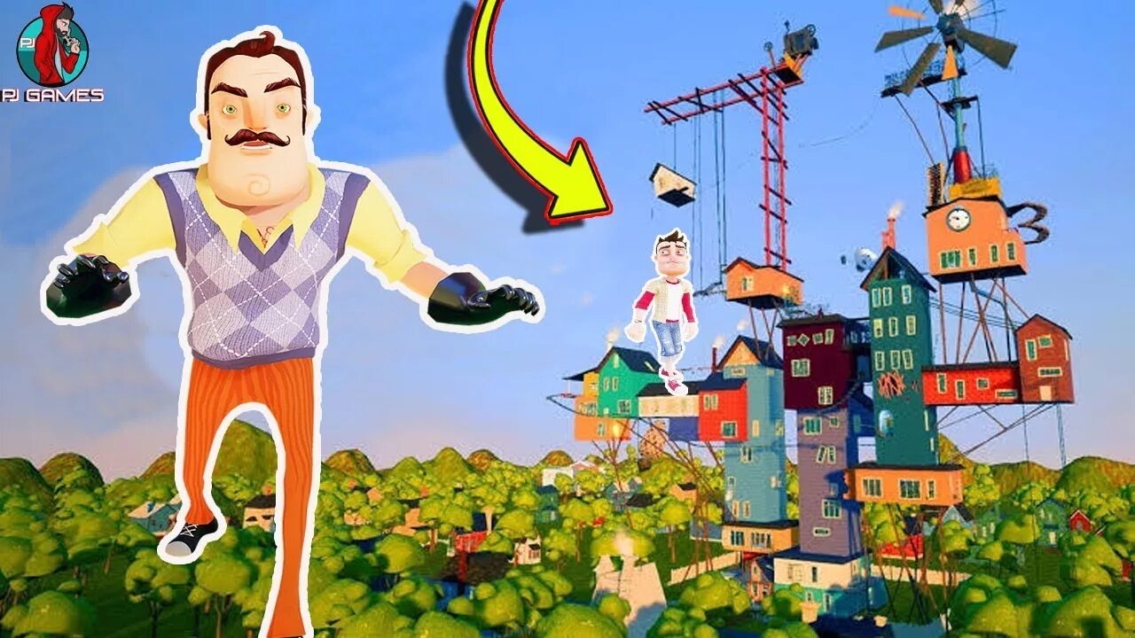 ПРИВЕТ СОСЕД СТАРЫЙ ДОМ! РЕТРО СОСЕД ВЕРНУЛСЯ ИЗ ПРОШЛОГО! HELLO NEIGHBOR RETRO 